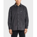 BLACKTOP FOUNDATION MEN'S SHIRT OVERSIZED - CORDY - GREY
