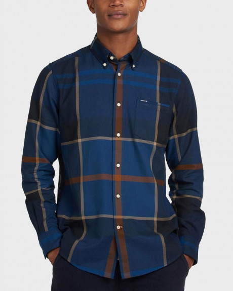 BARBOUR DUNOON ΑΝΔΡΙΚΟ ΠΟΥΚΑΜΙΣΟ ΚΑΡΟ - ΜSH4980