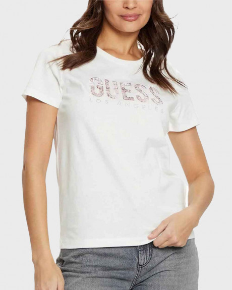 GUESS ΓΥΝΑΙΚΕΙΑ ΚΟΝΤΟΜΑΝΙΚΗ ΜΠΛΟΥΖΑ - W4RI19I3Z14