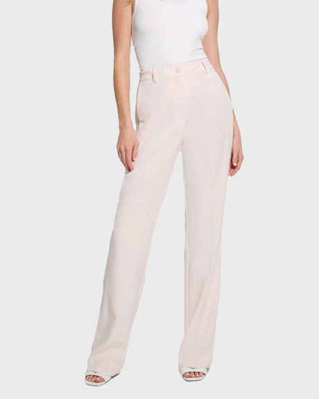 GUESS NEW CARLA WOMEN'S CREPE TROUSERS - W4YB30WFWX2