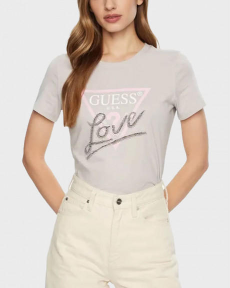 GUESS ΓΥΝΑΙΚΕΙΑ ΚΟΝΤΟΜΑΝΙΚΗ ΜΠΛΟΥΖΑ - W5RI10I3Z14 