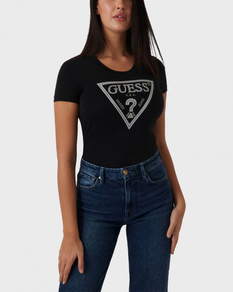 GUESS ΓΥΝΑΙΚΕΙΑ ΚΟΝΤΟΜΑΝΙΚΗ ΜΠΛΟΥΖΑ - W5RI11J1314 