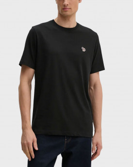 PAUL SMITH ΑΝΔΡΙΚΗ ΚΟΝΤΟΜΑΝΙΚΗ ΜΠΛΟΥΖΑ - M2R-011R-KZEBRA - ΜΑΥΡΟ