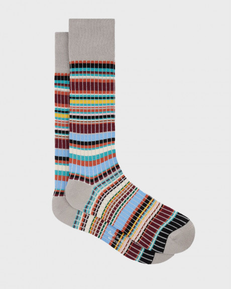 PAUL SMITH SIGNATURE STRIPE ΑΝΔΡΙΚΕΣ ΚΑΛΤΣΕΣ - M1Α-380CI-N109