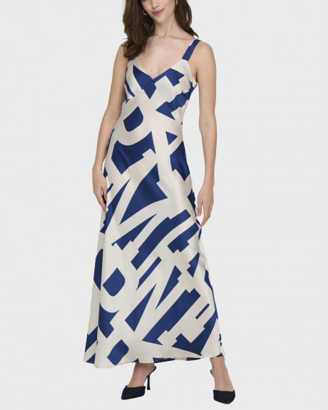 ONLY ΓΥΝΑΙΚΕΙΟ ΜΑΞΙ ΦΟΡΕΜΑ ALL-OVER PRINT - 15344461