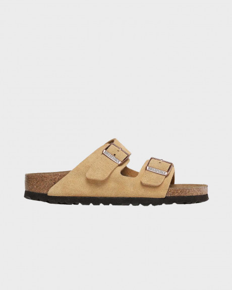 BIRKENSTOCK ARIZONA ΓΥΝΑΙΚΕΙΑ ΔΕΡΜΑΤΙΝΑ ΣΟΥΕΤ ΣΑΝΔΑΛΙΑ - 1026174