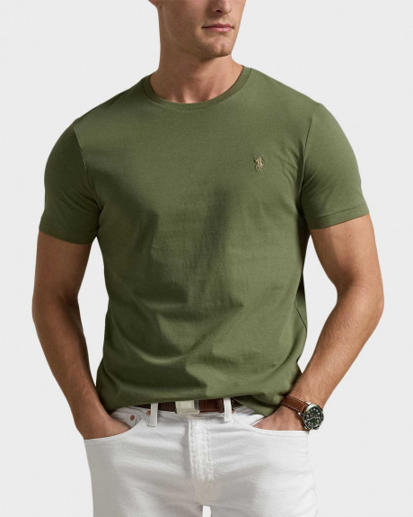 POLO RALPH LAUREN ΑΝΔΡΙΚΗ ΚΟΝΤΟΜΑΝΙΚΗ ΜΠΛΟΥΖΑ ΣΤΕΝΗ ΓΡΑΜΜΗ - 710671438389