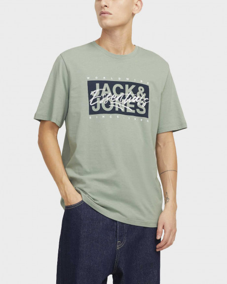 JACK & JONES ΑΝΔΡΙΚΗ ΚΟΝΤΟΜΑΝΙΚΗ ΜΠΛΟΥΖΑ - 12268439