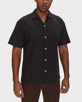 JACK & JONES BREEZE RESORT MEN'S SHIRT - 12268967 - BLACK