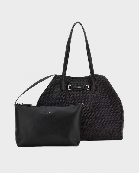 GUESS VICKY II WOMEN'S WOVEN SHOPPER BAG - HWGW9318290