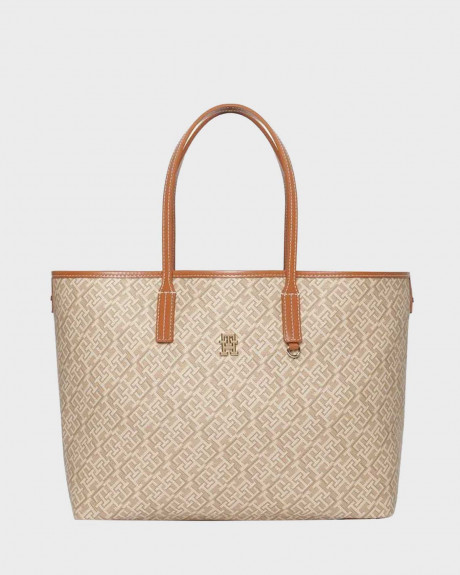 TOMMY HILFIGER TH MONOPLAY ΓΥΝΑΙΚΕΙΑ ΤΣΑΝΤΑ TOTE - AW0AW17416