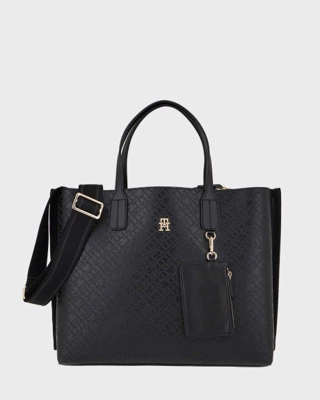 TOMMY HILFIGER TH MONOGRAM ΓΥΝΑΙΚΕΙΑ ΤΣΑΝΤΑ ΧΕΙΡΟΣ - ΑW0ΑW17174