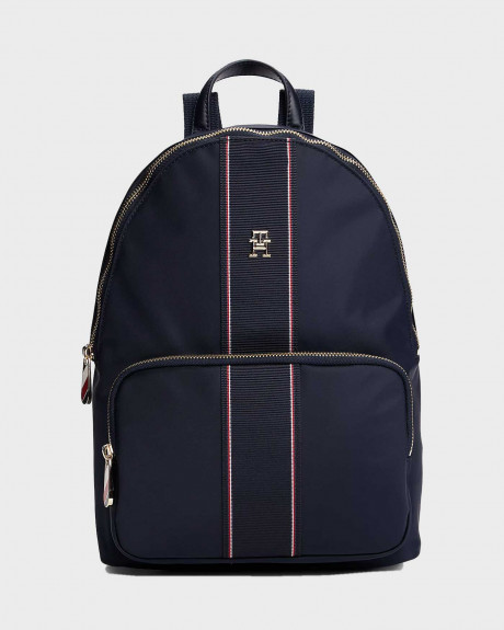 TOMMY HILFIGER CORPORATE DOME ΓΥΝΑΙΚΕΙΟ ΣΑΚΙΔΙΟ ΠΛΑΤΗΣ - AW0AW17162