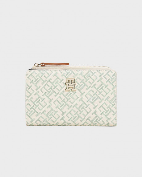 TOMMY HILFIGER TH MONOPLAY ΓΥΝΑΙΚΕΙΟ ΔΙΠΤΥΧΟ ΠΟΡΤΟΦΟΛΙ - AW0AW17417