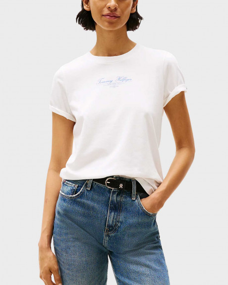 TOMMY HILFIGER WOMEN'S T-SHIRT - WW0WW45428