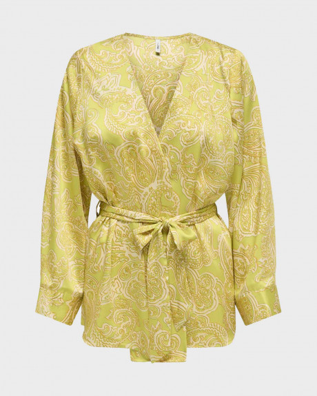 ONLY ΓΥΝΑΙΚΕΙΟ ΣΑΤΕΝ ΚΙΜΟΝΟ ALL-OVER PRINT  - 15343038