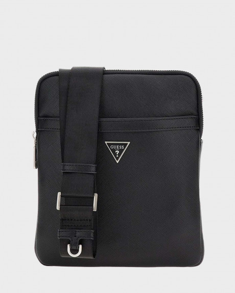 GUESS CERTOSA SAFFIANO ΑΝΔΡΙΚΟ ΧΙΑΣΤΙ ΤΣΑΝΤΑΚΙ - HMECSAPE123