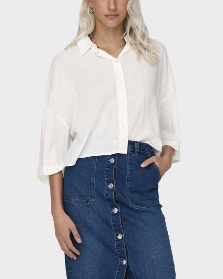 ONLY ΓΥΝΑΙΚΕΙΟ ΠΟΥΚΑΜΙΣΟ CROPPED - 15307870