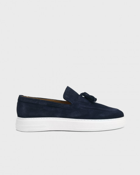 BOSS SHOES MEN'S SUEDE LOAFERS - B7686