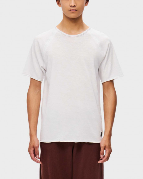 DIRTY LAUNDRY ΑΝΔΡΙΚΗ ΚΟΝΤΟΜΑΝΙΚΗ ΜΠΛΟΥΖΑ ΜΕ ΡΕΓΚΛΑΝ ΜΑΝΙΚΙΑ - DLMT000643