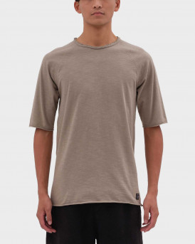 DIRTY LAUNDRY ΑΝΔΡΙΚΗ ΚΟΝΤΟΜΑΝΙΚΗ ΜΠΛΟΥΖΑ ΜΕ ΡΕΓΚΛΑΝ ΜΑΝΙΚΙΑ - DLMT000643 - ΚΑΦΕ