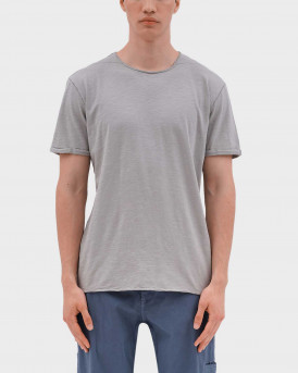 DIRTY LAUNDRY ΑΝΔΡΙΚΗ ΚΟΝΤΟΜΑΝΙΚΗ ΜΠΛΟΥΖΑ - DLMT000644 - ΓΚΡΙ