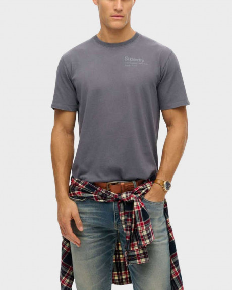SUPERDRY CORE LOGO CITY ΑΝΔΡΙΚΗ ΚΟΝΤΟΜΑΝΙΚΗ ΜΠΛΟΥΖΑ - M1012121A