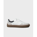 PEPE JEANS CAMDEN COLAR ΑΝΔΡΙΚΑ ΔΕΡΜΑΤΙΝΑ SNEAKERS - PMS00046 - ΑΣΠΡΟ