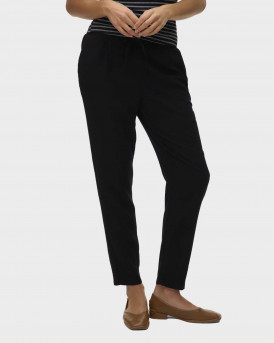 VERO MODA ΓΥΝΑΙKΕΙΟ ΛΙΝΟ ΠΑΝΤΕΛΟΝΙ  - 10279691 - ΜΑΥΡΟ