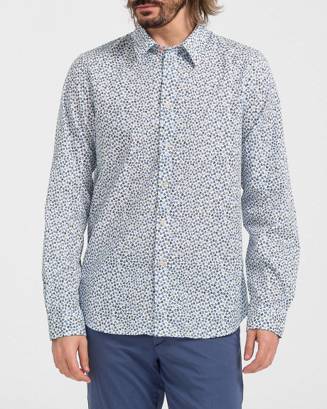 PAUL SMITH MEN'S ALL-OVER PRINT SHIRT - M2R-149T-P22318