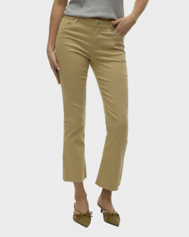 VERO MODA ΓΥΝΑΙΚΕΙΟ TZIN ΠΑΝΤΕΛΟΝΙ FLARE - 10289924 - ΜΠΕΖ