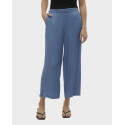 VERO MODA WOMEN'S CULOTTE TROUSERS - 10304861 - LIGHT BLUE