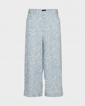 VERO MODA WOMEN'S CULOTTE TROUSERS - 10304861 - LIGHT BLUE