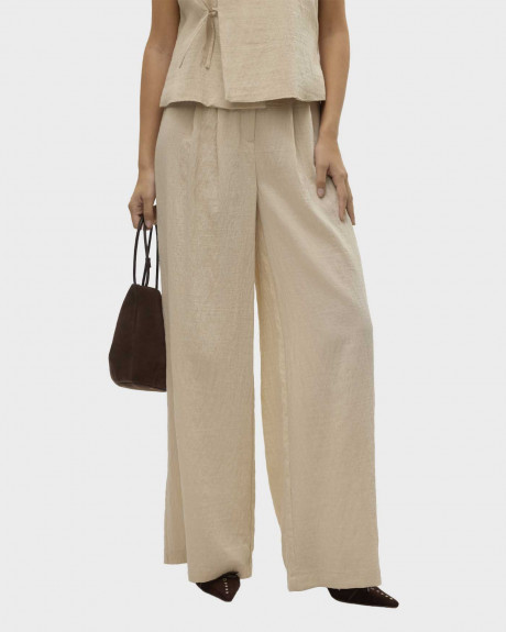 VERO MODA WOMEN'S WIDE LEG TROUSERS - 10326937