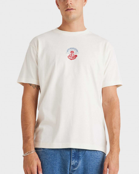 RVCA CHARMER ΑΝΔΡΙΚΗ ΚΟΝΤΟΜΑΝΙΚΗ ΜΠΛΟΥΖΑ ΧΑΛΑΡΗ ΓΡΑΜΜΗ - UVYZT00911