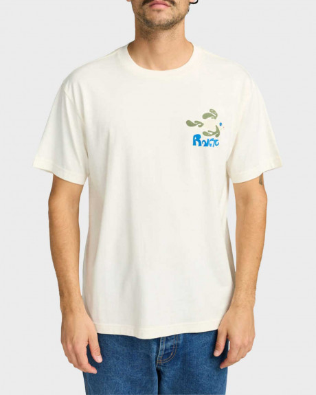 RVCA LA FISHSCHOOL ΑΝΔΡΙΚΗ ΚΟΝΤΟΜΑΝΙΚΗ ΜΠΛΟΥΖΑ ΧΑΛΑΡΗ ΓΡΑΜΜΗ - EVYZT00252