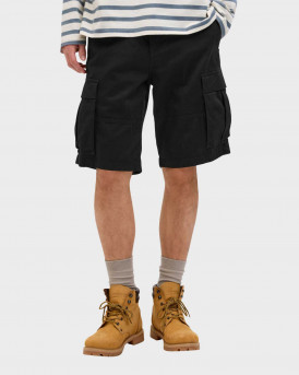 JACK & JONES ΑΝΔΡΙΚΗ CARGO ΒΕΡΜΟΥΔΑ - 12268266 - ΜΑΥΡΟ