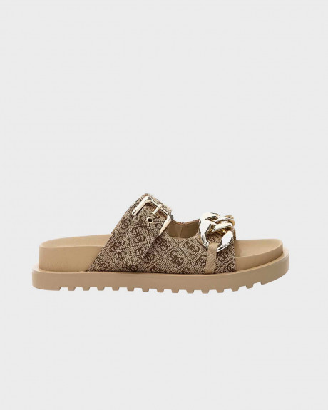 GUESS FATEMA ΓΥΝΑΙΚΕΙΑ ΣΑΝΔΑΛΙΑ - FL6FT2FAL03