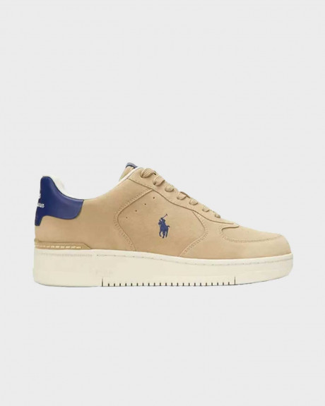 POLO RALPH LAUREN MASTRES COURT ΑΝΔΡΙΚΑ ΔΕΡΜΑΤΙΝΑ SUEDE SNEAKERS - 809965086003