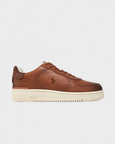 POLO RALPH LAUREN MASTERS COURT ΑΝΔΡΙΚΑ ΔΕΡΜΑΤΙΝΑ SNEAKERS - 809960990002