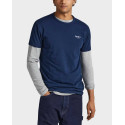 PEPE JEANS ORIGINAL BASIC MEN'S T-SHIRT - PM508212 - BLUE