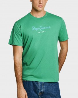 PEPE JEANS EGGO MEN'S T-SHIRT - PM508208 - GREEN