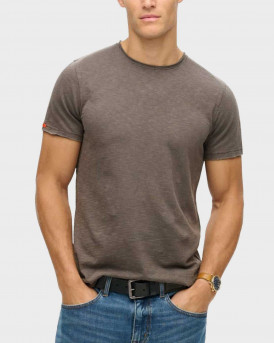 SUPERDRY D3 STUD RAW EDGE SLUB MEN'S T-SHIRT - M1012076A - DARK GREY