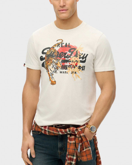 SUPERDRY VINTAGE LOGO TOKYO ΑΝΔΡΙΚΗ ΚΟΝΤΟΜΑΝΙΚΗ ΜΠΛΟΥΖΑ - M1012111A