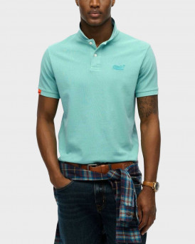 SUPERDRY VINTAGE DESTROY MEN'S POLO SHIRT - M1110439A - MINT