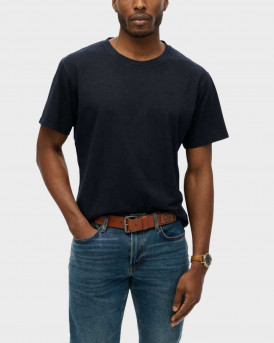 SUPERDRY ESSENTIALS ΑΝΔΡΙΚΗ ΚΟΝΤΟΜΑΝΙΚΗ ΜΠΛΟΥΖΑ - M1012208A - ΜΠΛΕ