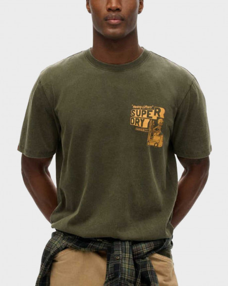 SUPERDRY TRADE TOOLS ΑΝΔΡΙΚΗ ΚΟΝΤΟΜΑΝΙΚΗ ΜΠΛΟΥΖΑ - Μ1012113Α