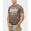 SUPERDRY VL WORKWEAR ΑΝΔΡΙΚΗ ΚΟΝΤΟΜΑΝΙΚΗ ΜΠΛΟΥΖΑ - Μ1012110Α - ΑΝΘΡΑΚΙ