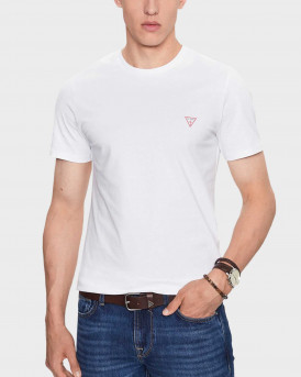 GUESS CORE MEN'S SLIM FIT T-SHIRT - M2YI36I3Z14  - WHITE