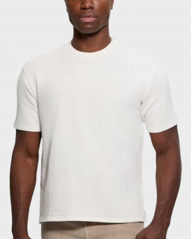 GUESS ΑΝΔΡΙΚΗ ΚΟΝΤΟΜΑΝΙΚΗ ΜΠΛΟΥΖΑ - M5RP28KCKX4  - ΕΚΡΟΥ